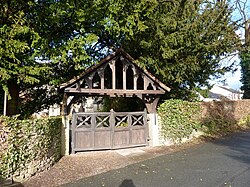 St John's Church, Levens, Lych gate - geograph.org.uk - 1723308